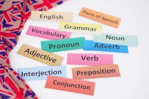 word,cards,with,text,for,teaching.,concept,,english,grammar,teaching